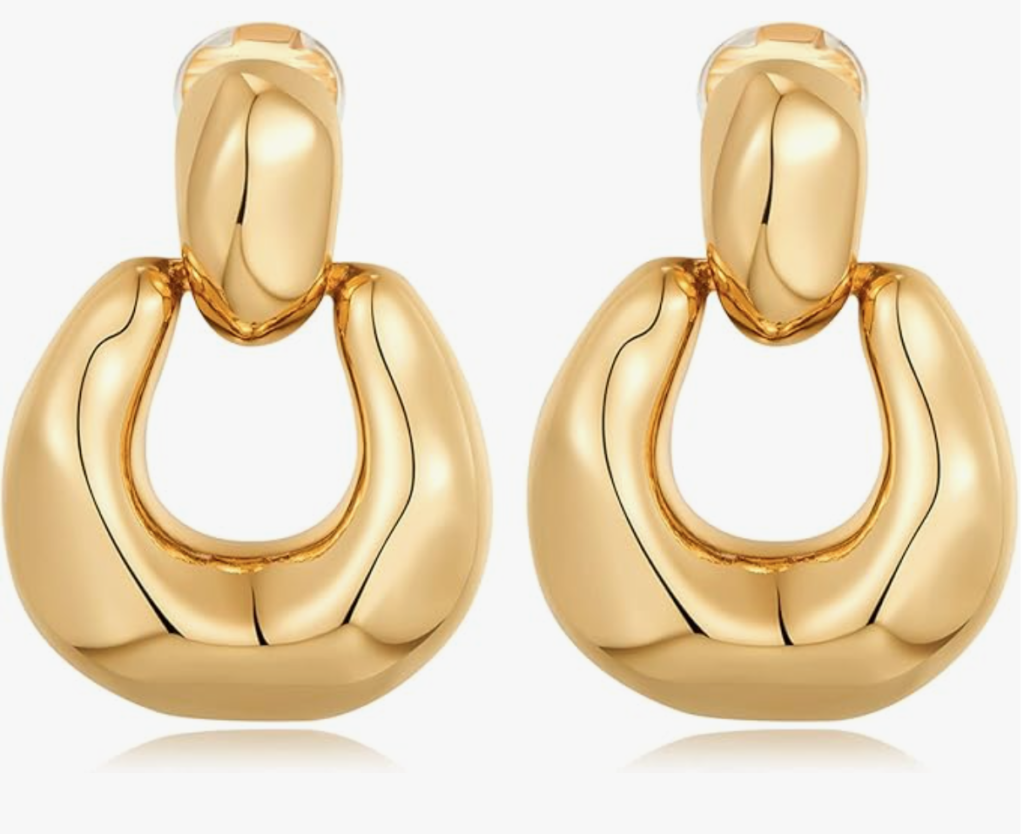 god earrings from amazon chunky jewelry trend