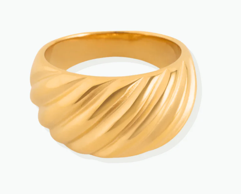 azzaik chunky jewelry chunky gold ring